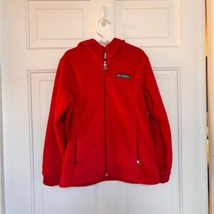 Columbia Vibrant Red Fleece Jacket